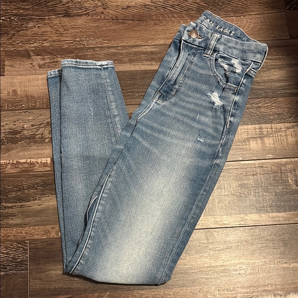 American Eagle Outfitters Women's Blue Jeans